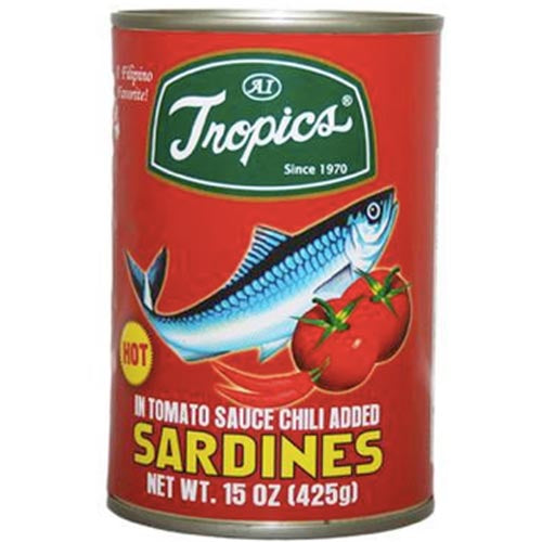 Tropics - Sardines in Tomato Sauce with Chili 🌶️