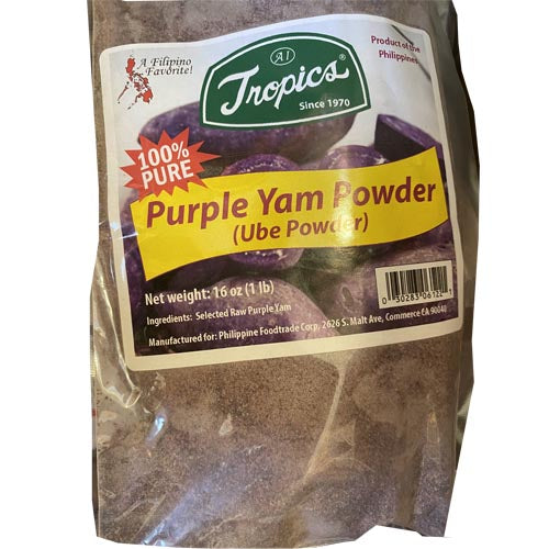 Tropics - Ube Purple Yam Powder (BIG) - 16 OZ