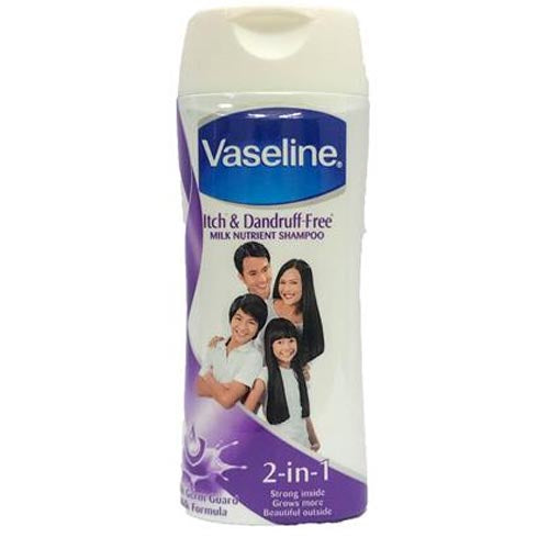 Vaseline - Itch and Dandruff-Free - Milk Nutrient Shampoo - 2-in-1 - 275 ML