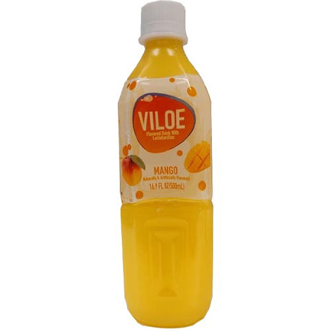 Viloe - Flavored Drink with Lactobacillus (Probiotic Drink) - Mango - 16.9 FL OZ