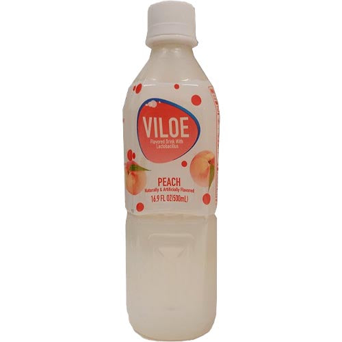 Viloe - Flavored Drink with Lactobacillus (Probiotic Drink) - Peach - 16.9 FL OZ