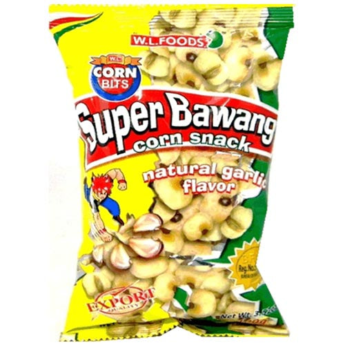 W.L. Foods - Super Bawang Corn Snack Natural Garlic Flavor - 100 G