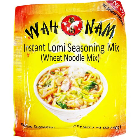 Wah Nam - Instant Lomi Seasoning Mix (Wheat Noodle Mix) - 40 G