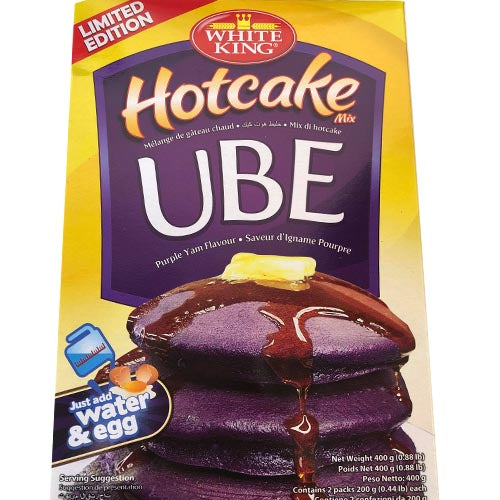 White King - Hotcake Mix - UBE (Purple Yam Flavour) - 400 G