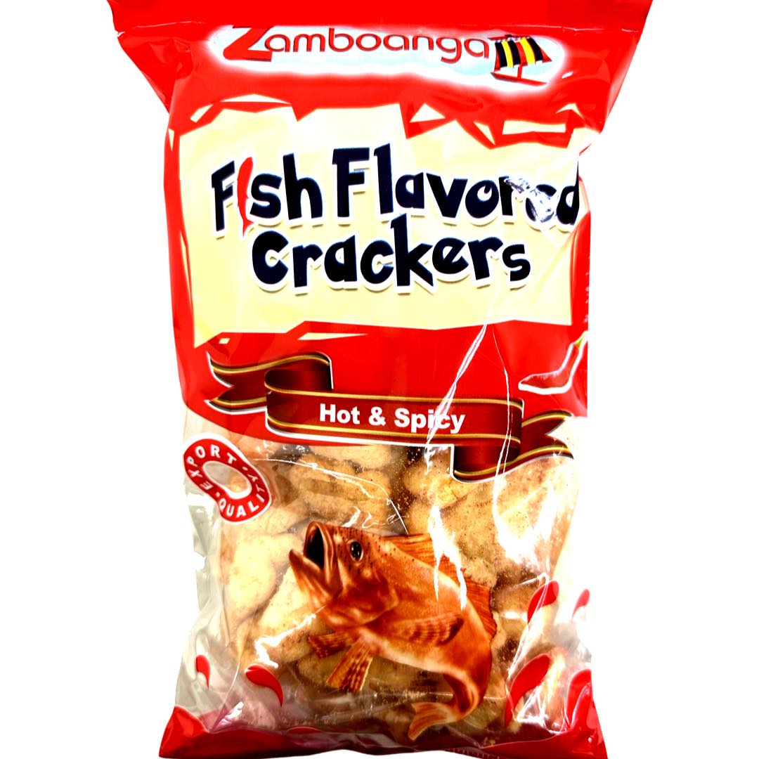 Zamboanga - Fish Flavored Crackers - Hot and Spicy - 100 G