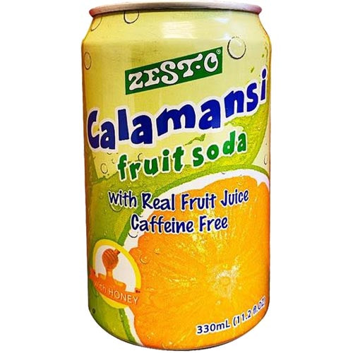 Zest-O - Calamansi Fruit Soda with Real Fruit Juice - 330 ML