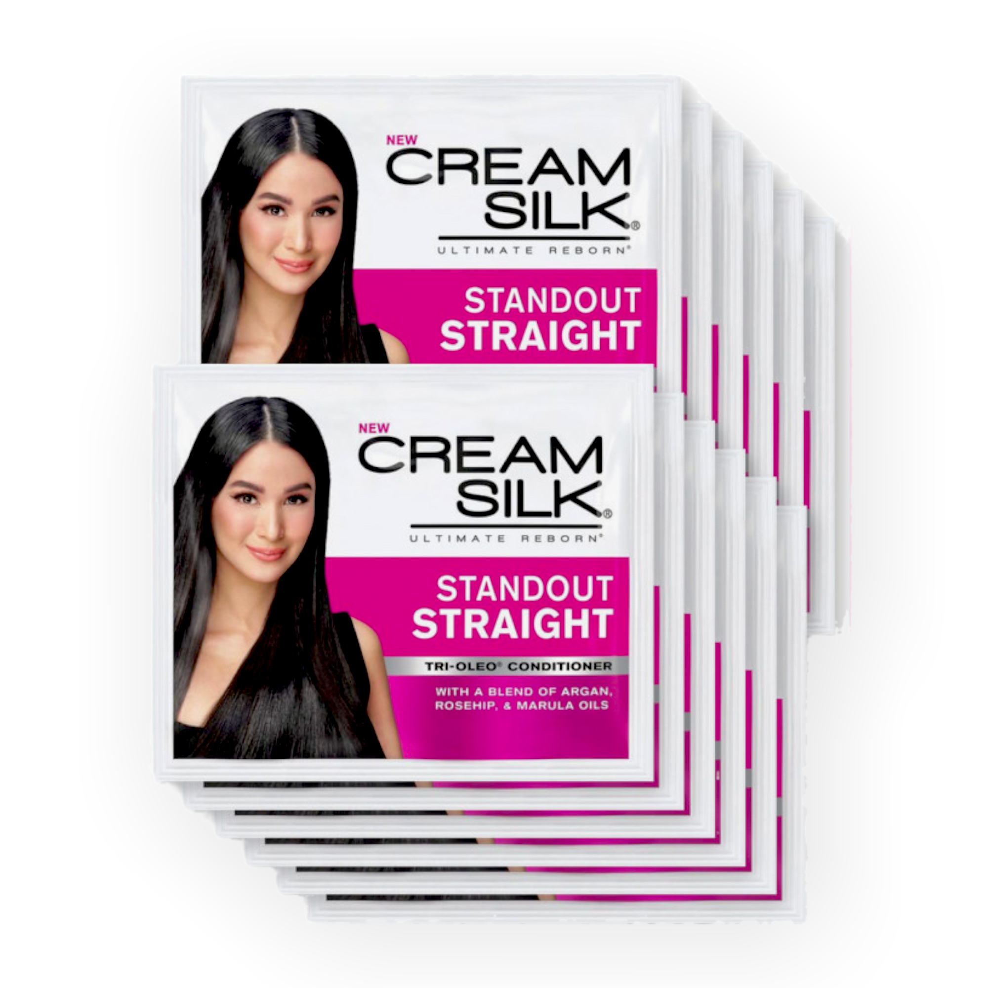 Cream Silk - Conditioner - Standout Straight 12 sachet x 11 ML (PINK)