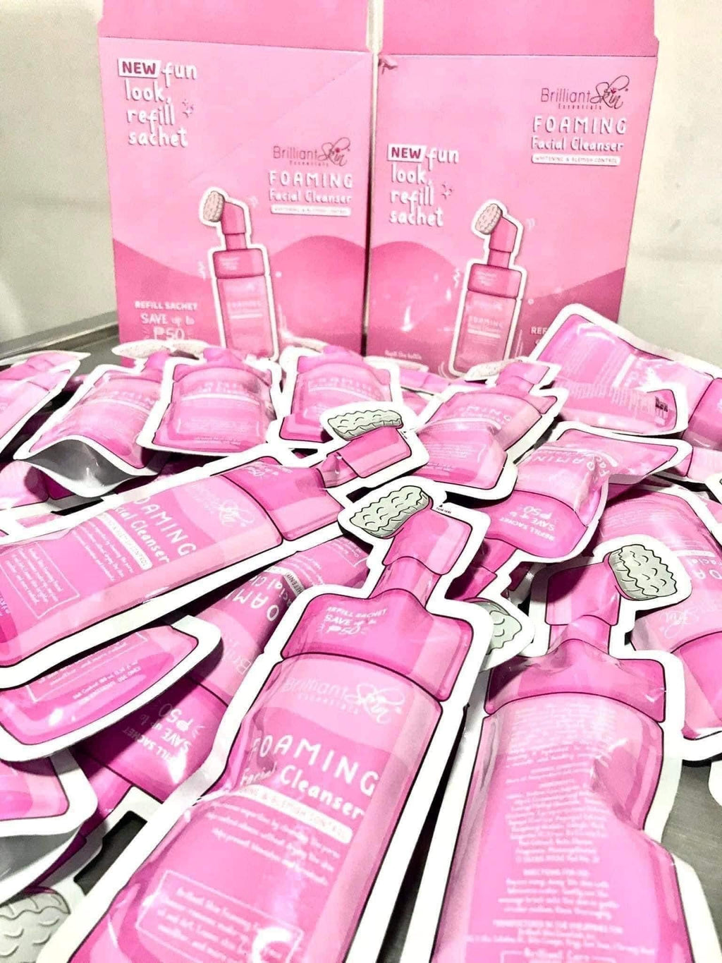 Brilliant Skin Foaming Facial Cleanser - REFILL SACHET 100 ml