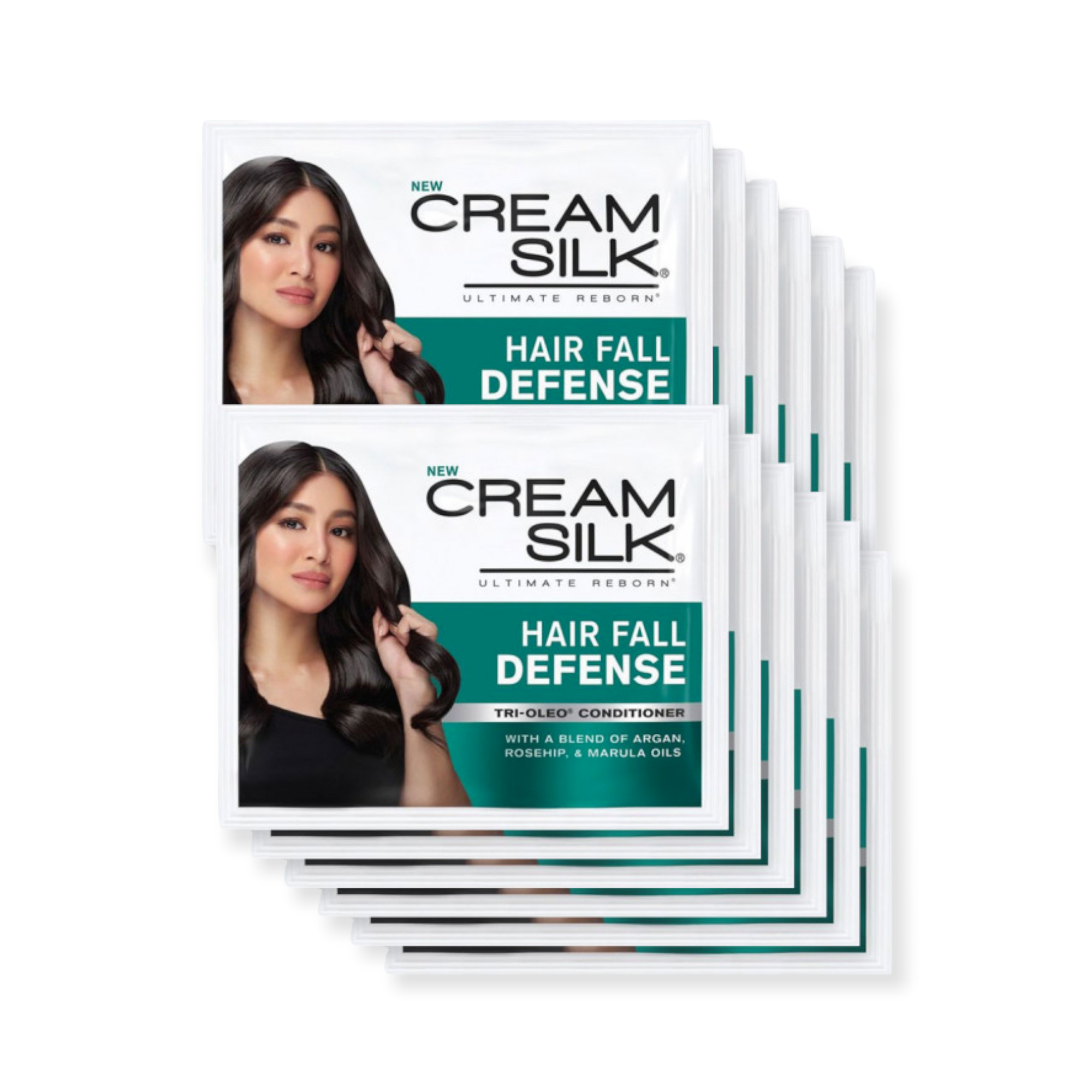 Cream Silk - Conditioner - Hair Fall Defense 12 sachet x 11 ML (GREEN)
