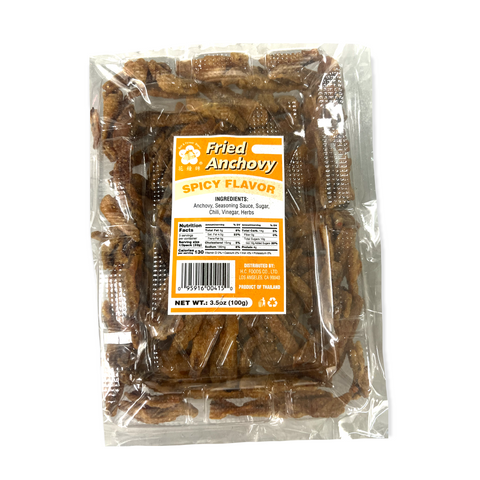 Bell & Flower Brand - Cooked Fried Anchovy - 100 G