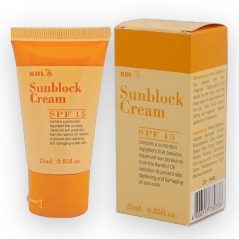 RDL Sunblock Cream SPF 15