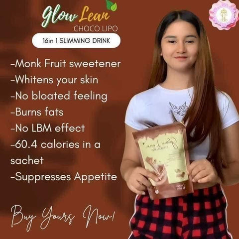 Glow Lean Choco Lipo 7 x 21g – Sukli - Filipino Grocery Online USA