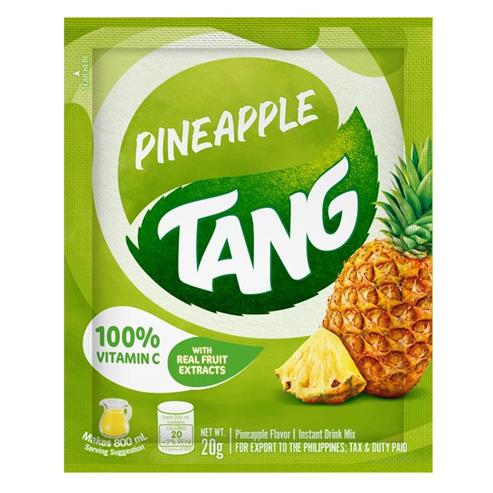 Tang - Pineapple Flavored - Juice Powder Drink Mix - Sachet - 20 G