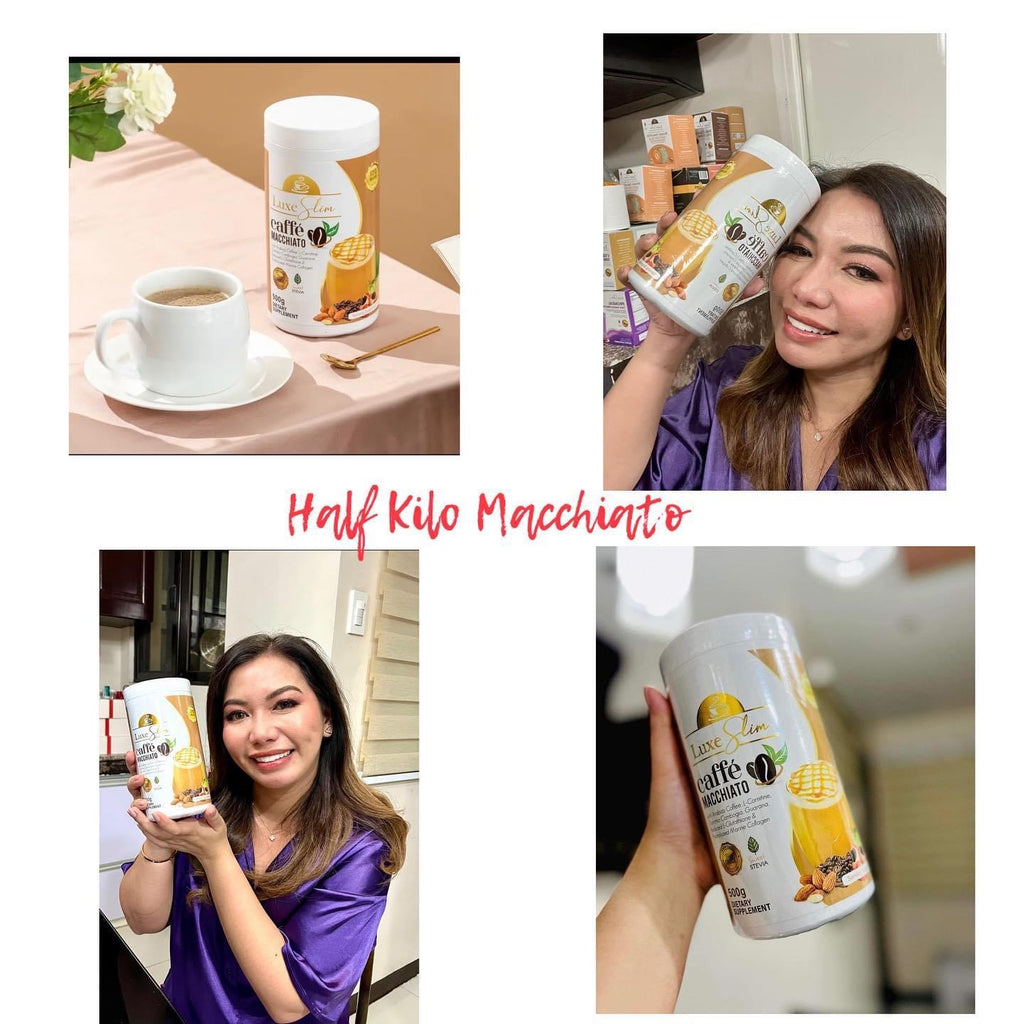 Luxe - Caffe Macchiato - 500g - Half Kilo Canister - BIG SIZE