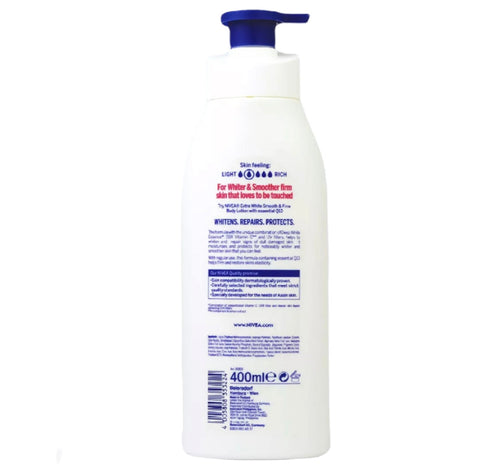 Nivea Extra White Smooth & Firm Lotion 400ml