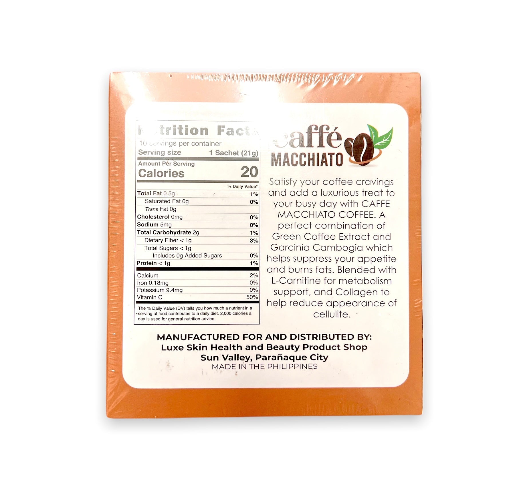 Luxe - Cafe Macchiato 8 x 21g