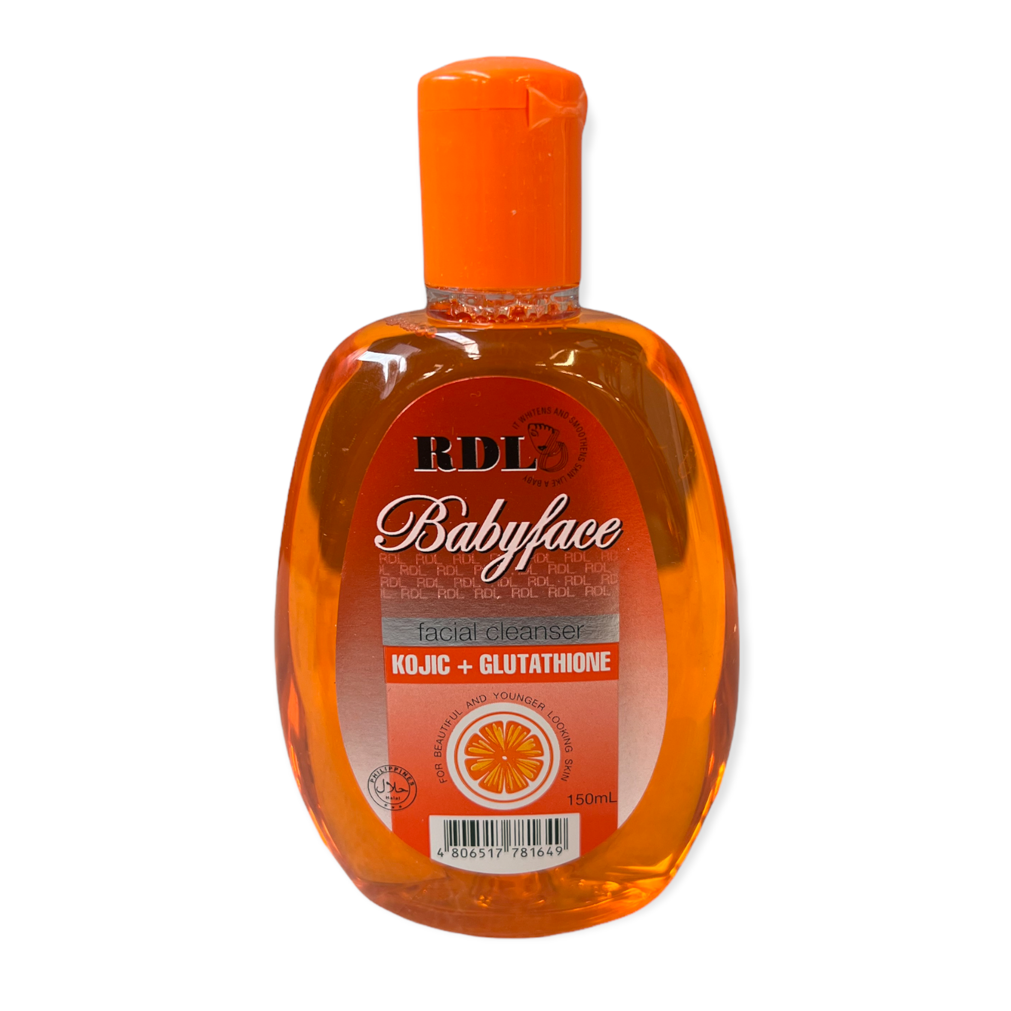 RDL Baby Face Kojic Glutathione Facial Cleanser